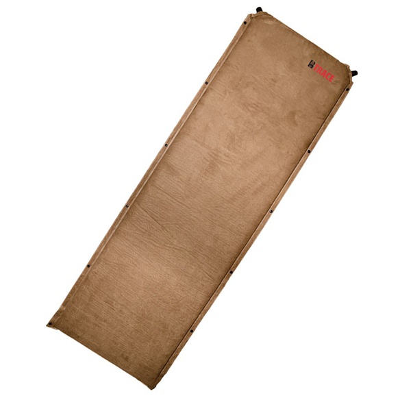 Коврик туристический самонадувающийся 7х70х190см Warm Pad7 Larg до130кг корич (BTrace) /арт. M0211/ — фото 1