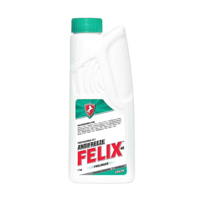 Антифриз FELIX Prolonger 1 кг зеленый — фото 1