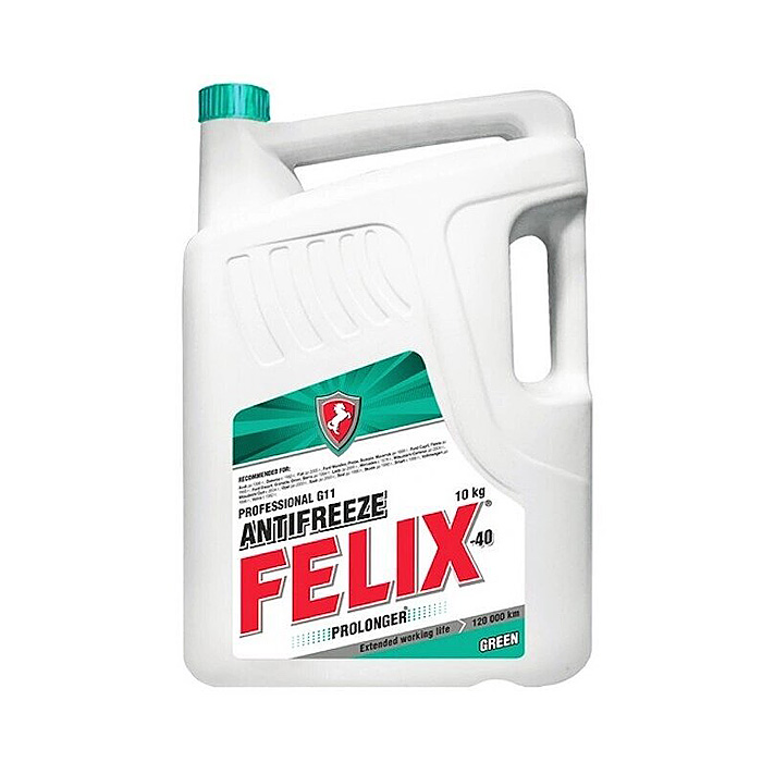 Антифриз FELIX Prolonger 10 кг зеленый — фото 1