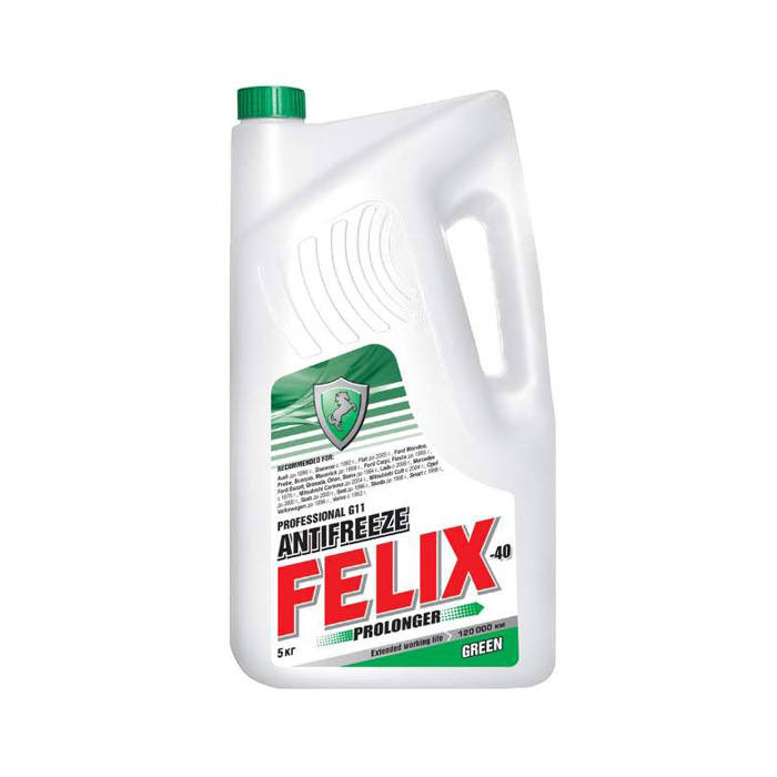Антифриз FELIX Prolonger 5 кг зеленый — фото 1