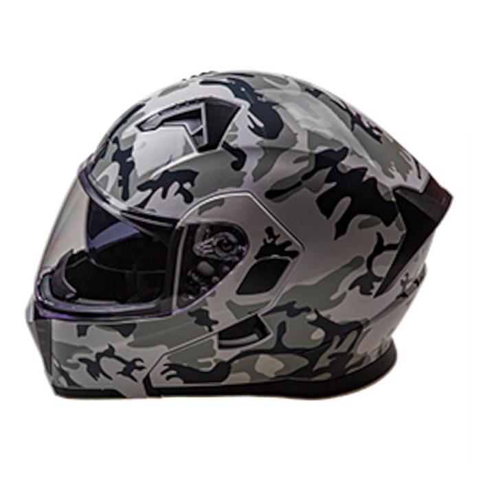 Шлем AiM JK906S Camouflage Glossy, L (для снегохода, визор с электрообогревом) — фото 1