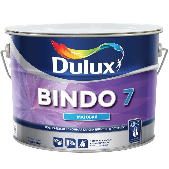 Краска Bindo 7 BW 2,5л белый — фото 1