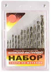 Набор сверл по металлу 3,0- 6,0мм (РОССИЯ) /12шт №46 пласт.уп./ — фото 1