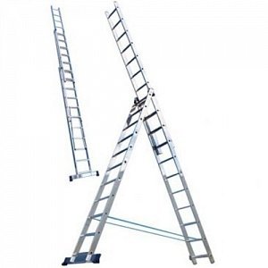 Лестница 3х13 (ALUMET) /секция 3,66/6,18/8,7м вес 18,9кг нагрузка 150кг/ — фото 1