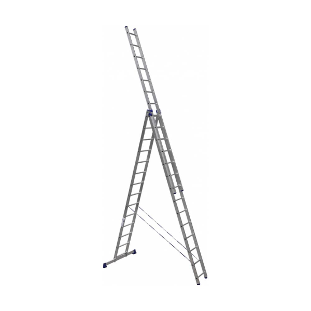 Лестница 3х14 (ALUMET) /секция 3,96/6,74/9,26м вес 20,3кг нагрузка 150кг/ — фото 1