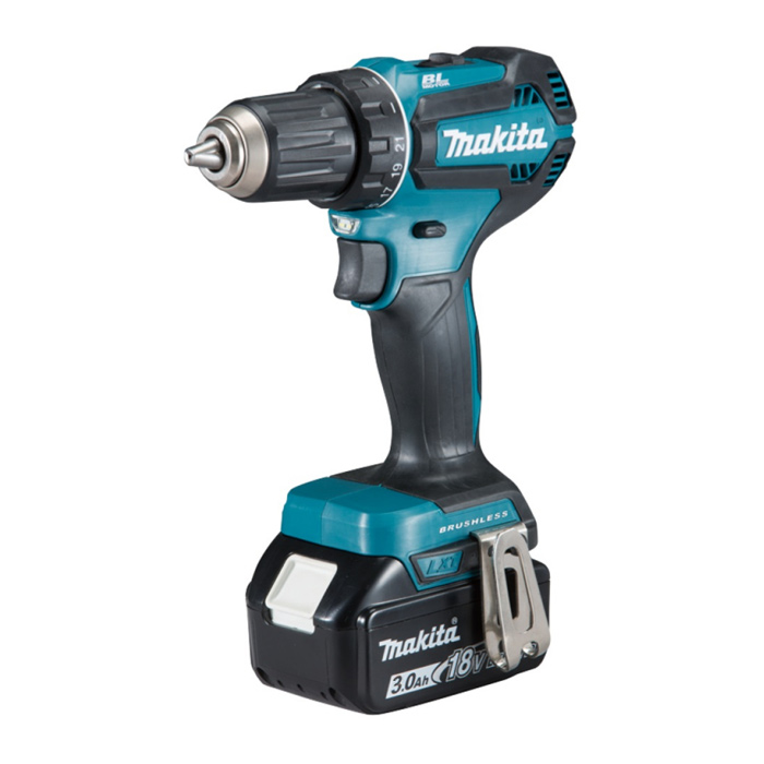 Дрель аккумуляторная DDF 485 RF (MAKITA) /18В; 1 аккум, 1х3,0Ач; 50Нм; Li-Ion; БЗП 13мм; 0-500/0-1900об/мин; бесщеточный; 1,7кг; кейс/ — фото 1