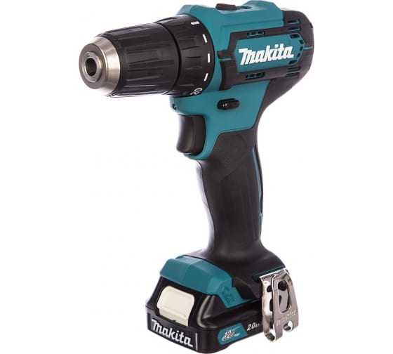 Дрель аккумуляторная DF 333 DWАE (MAKITA) /12В; 2х2,0 Aч Li-Ion; 30Нм БЗП10мм; 0-450/0-1700об/мин, 1,1кг кейс/ — фото 1