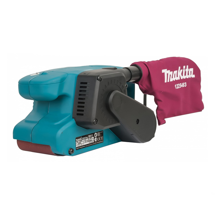 Шлифмашина ленточная 9911 (MAKITA) /650Вт 75-270м/мин, 76х457мм, 2,6кг/ — фото 1