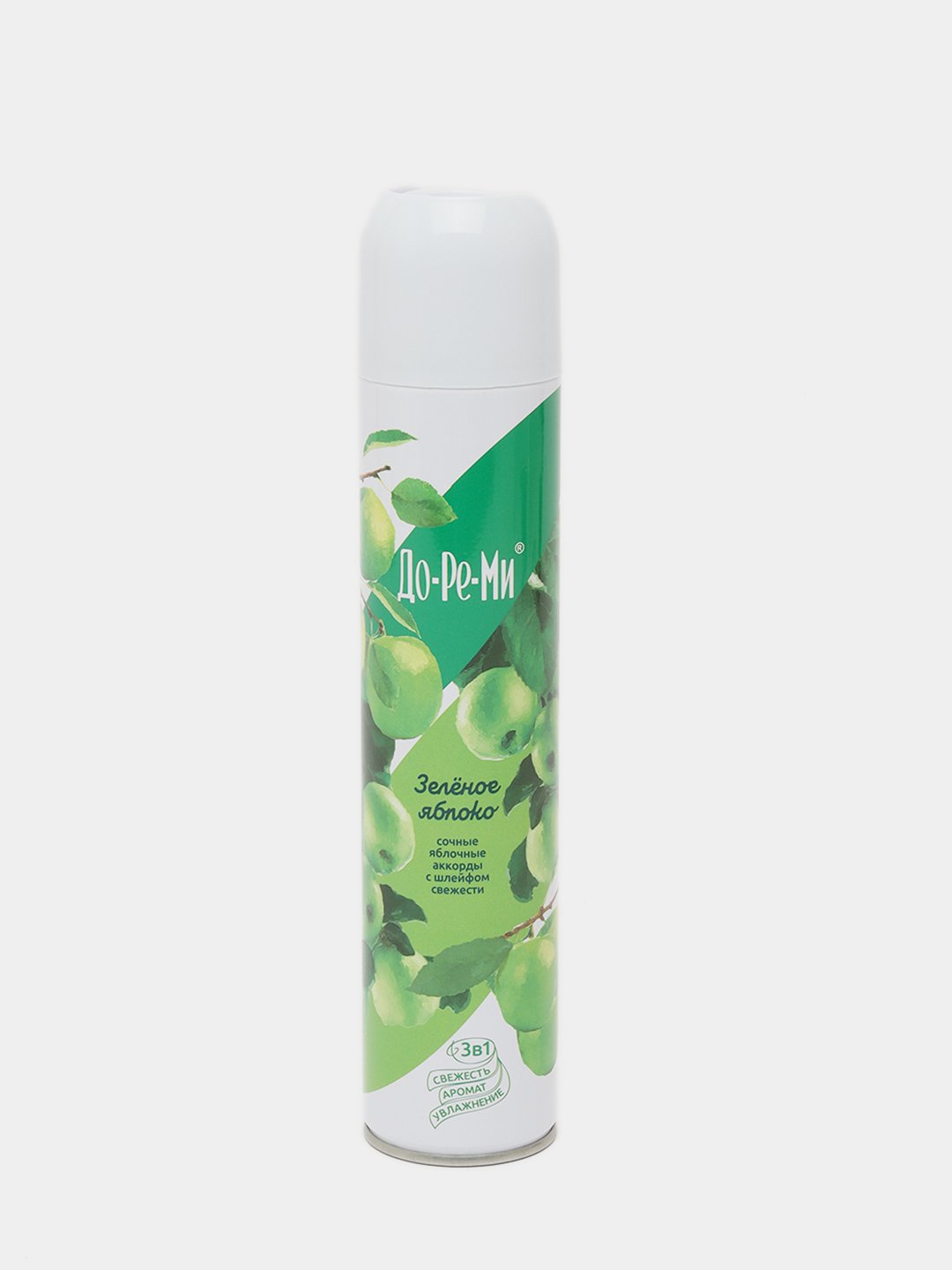 Ароматизатор воздуха До-ре-ми Аква Плюс 350мл Зеленое яблоко