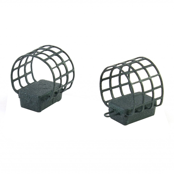 Кормушка Лиман Фиш Mini кругл. б/дна 50г L 25х25мм краш.мет. — фото 1