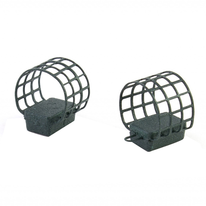 Кормушка Лиман Фиш Mini кругл. б/дна 50г M 20х25мм краш.мет. — фото 1