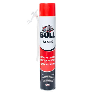Пена монтажная Bull бытовая SF550 550г.