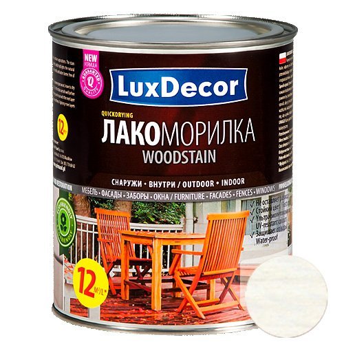 Лакоморилка LUXDECOR 0,75л белый — фото 1