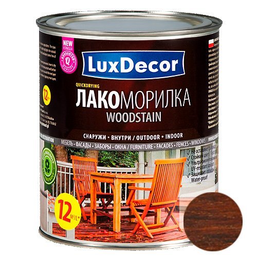 Лакоморилка LUXDECOR 0,75л орех — фото 1
