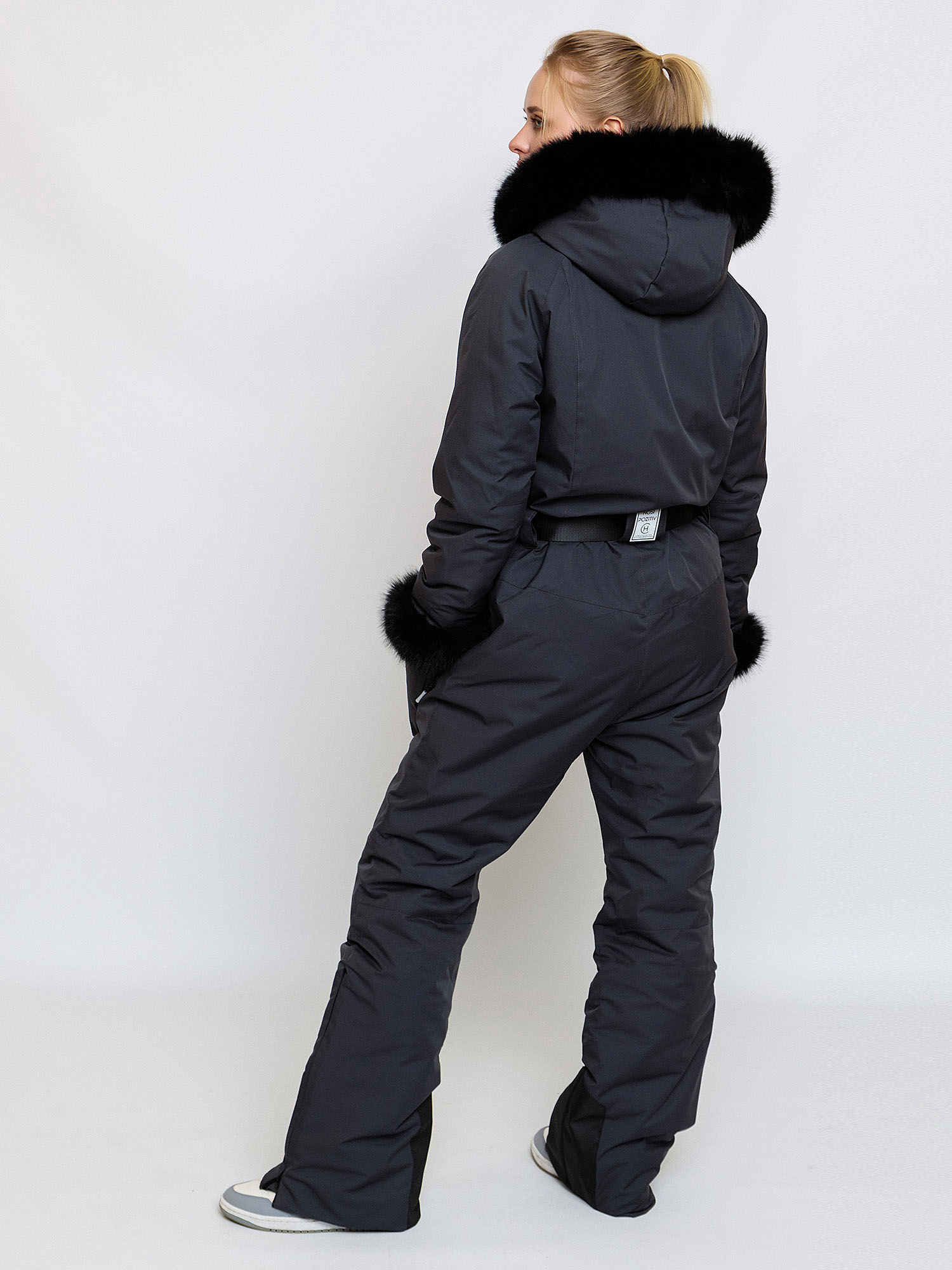 Комбинезон подростковый зимний КАРЕЛИЯ чугун (БАТИК) — фото 3