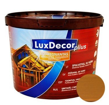 Антисептик LUXDECOR Plus для дерева 10л дуб — фото 1