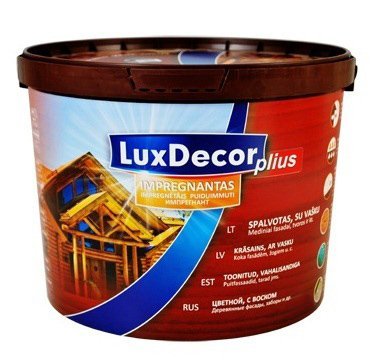 Антисептик LUXDECOR Plus для дерева 1л старое дерево — фото 1