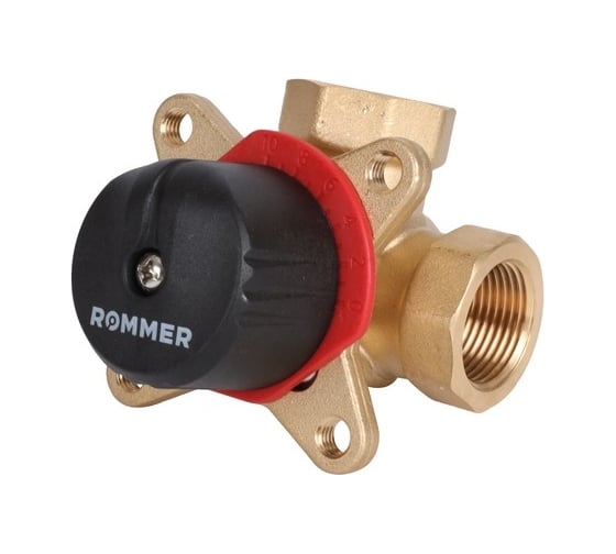 Клапан смесительный 3-х ходовой 3/4 KVs 6,33 RVM-0003-006320 ROMMER — фото 1