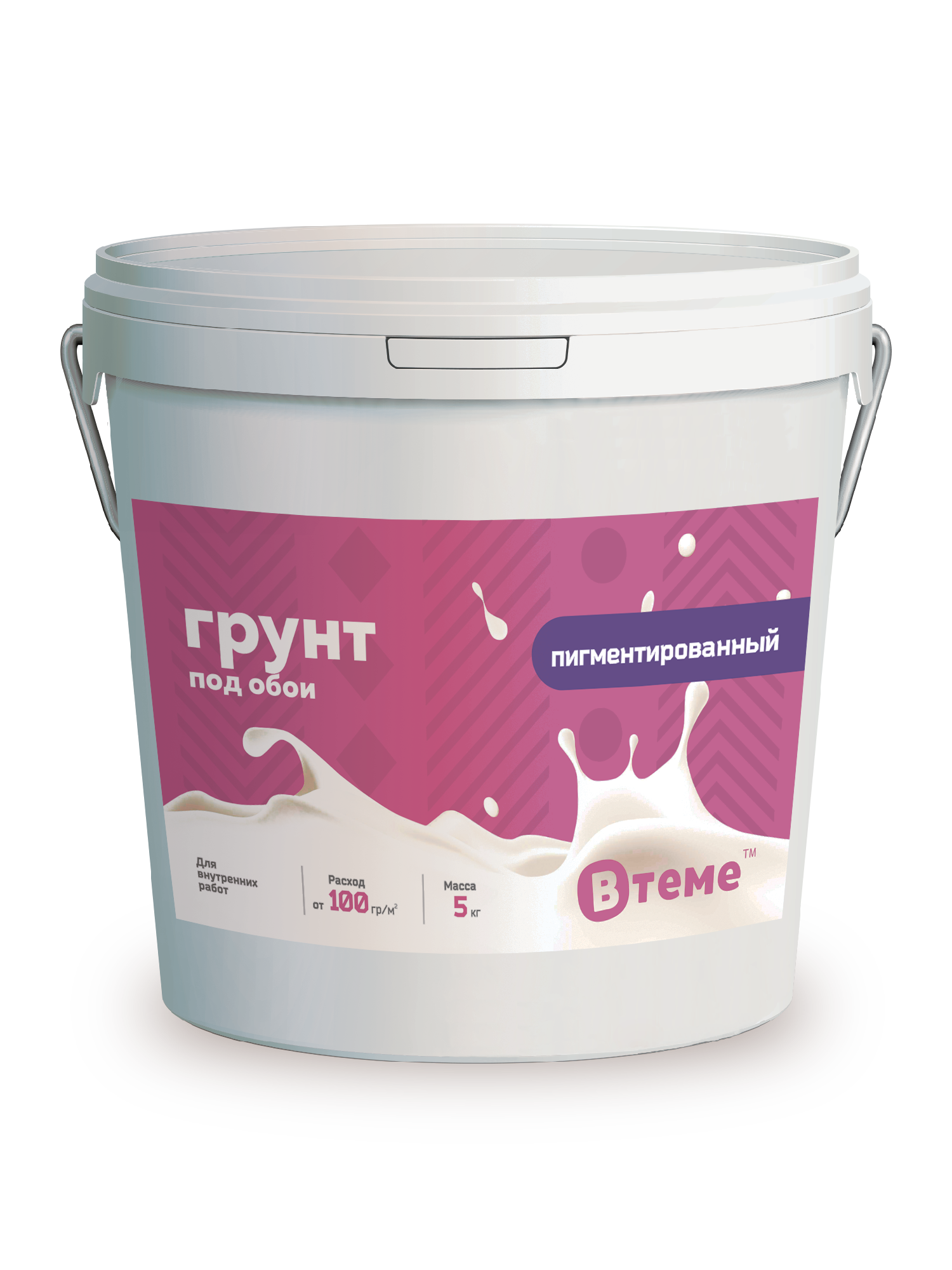 Грунтовка ВТеме под обои 5кг — фото 1