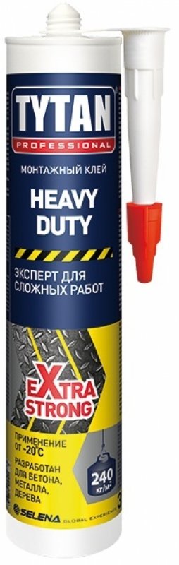 Клей Tytan монтажный Heavy Duty 310мл бежевый — фото 1