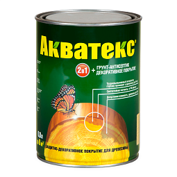 Антисептик АКВАТЕКС алкидный для дерева 0,75л белый