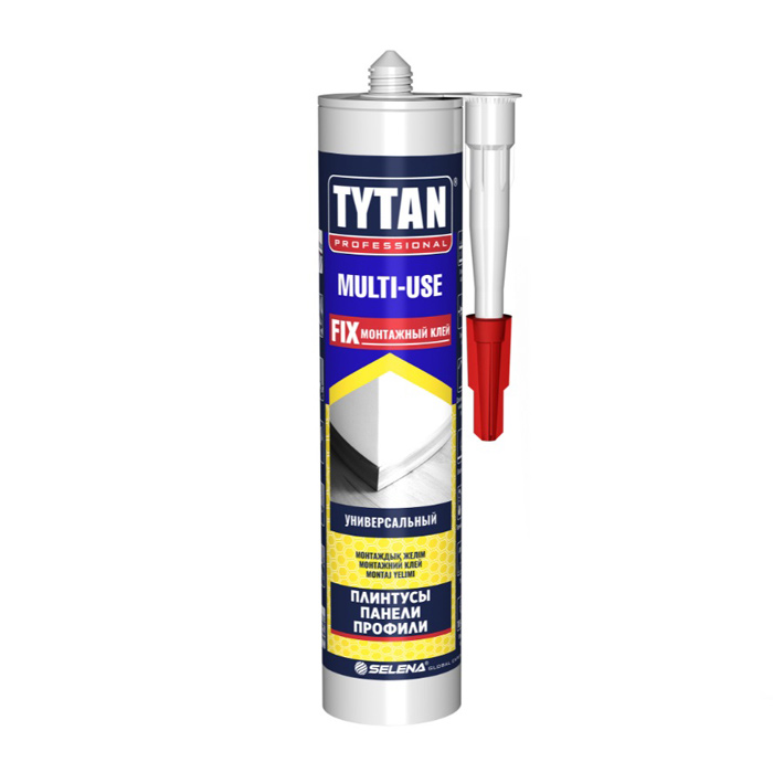Клей Tytan монтажный Multy-use SBS100 310мл бежевый — фото 1