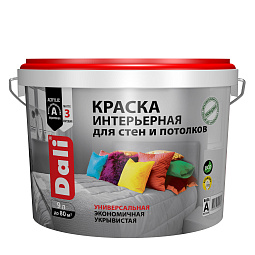 Краска DALI акриловая интерьерная База С 9л — фото 1