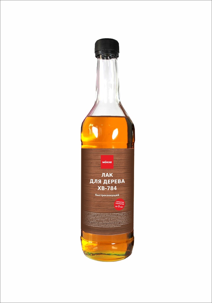Лак MOKKE ХВ-784 0,5л бук