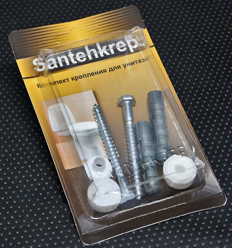 Крепеж унитаза (блистер) арт. 1.2.1.1