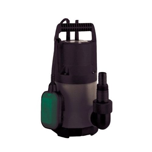 Насос дренажный GP400 (частицы до 5мм, 400Вт, Hmax-7м, Qmax-10 м3/ч, пластик,с поплавком) ПАМПМЭН