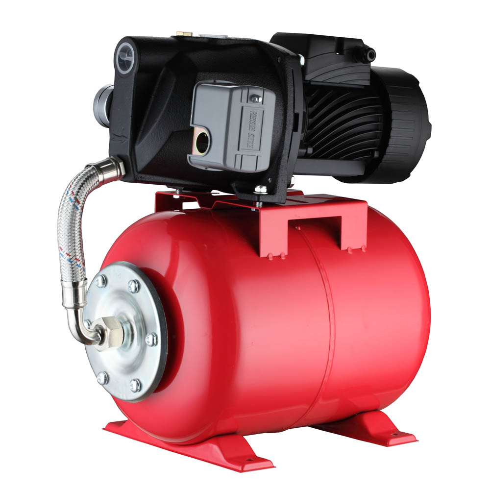 Станция насосная ATJET 60 (чугун, 370Вт, Hmax-30м, Qmax-3,3 м3/ч, всас 9м, г/а 24л) ПАМПМЭН