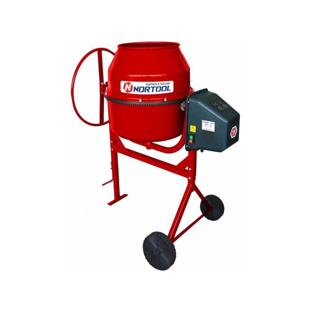 Бетоносмеситель ВС-140 (NORTOOL) /венец-чугун, 600Вт, 48кг/