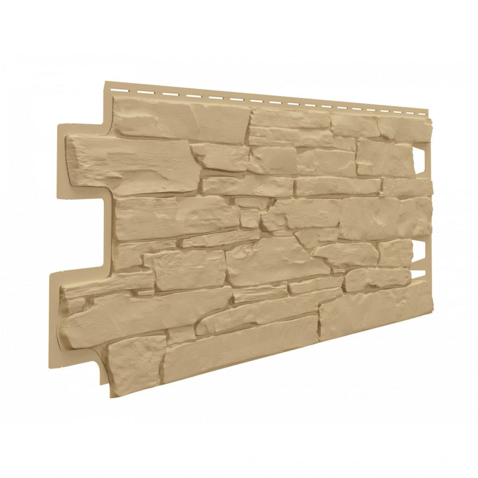 Фасадная панель Камень песочный