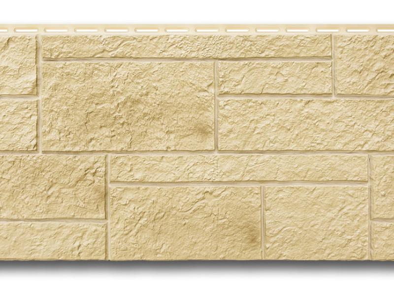 Фасадная панель Песчаник песочный