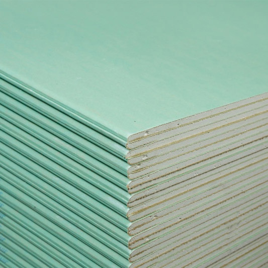 Гипсокартон влагостойкий Аксолит 1,2х2,5х12,5 (52 шт.) Татарстан