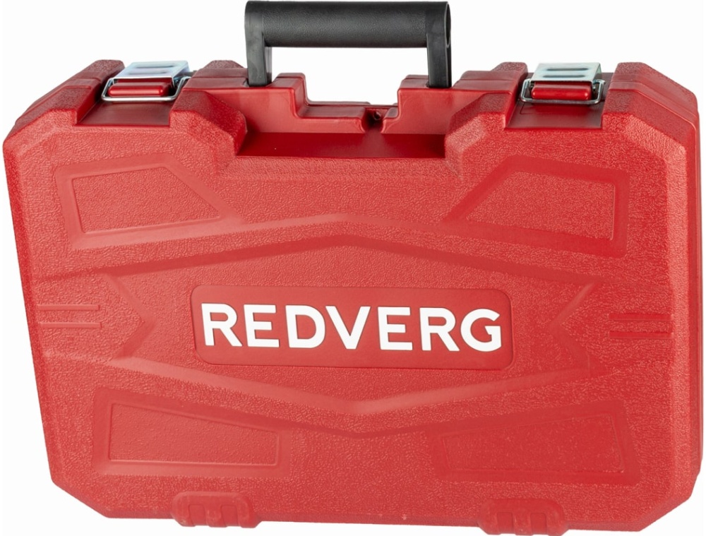Перфоратор RD-RH1200S (REDVERG) /1200Вт; 0-850 об/мин; 5,0Дж; 26мм; 0-4100уд/мин; 6,5кг; кейс, 3 режима; вертик-ный двиг/ — фото 7