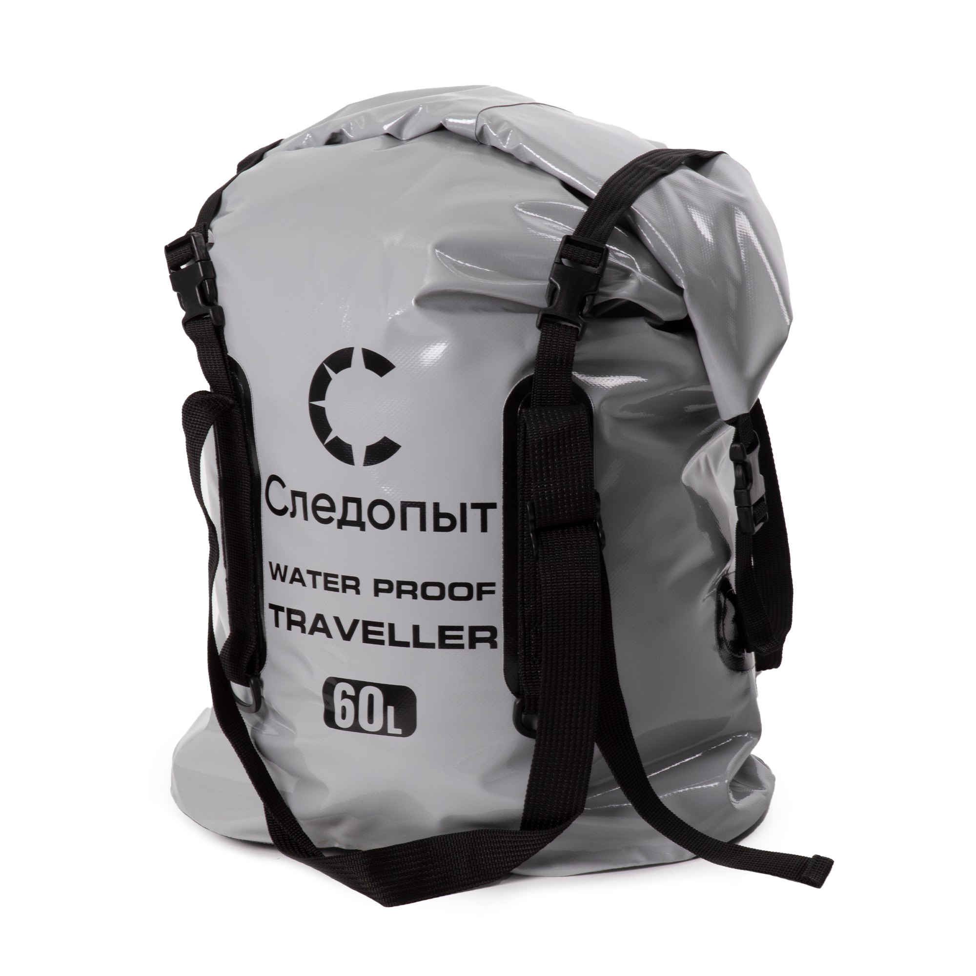 Гермосумка 60 л Dry Bag Pear серая (Следопыт) /арт.PF-DBT-60G/ — фото 1