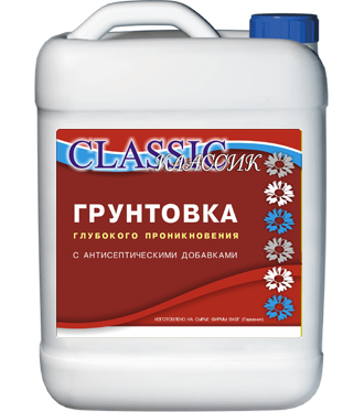 Грунтовка глубокого проникновения 1л Классик