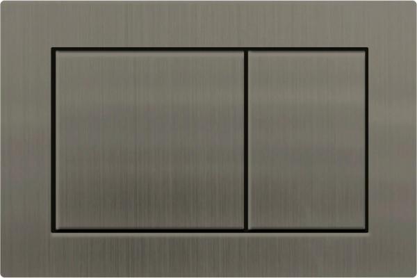 Кнопка для инсталляции TATSUMAKI, SQUARE GUN METAL — фото 1