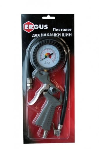 Пистолет пневматический для подкачки шин (QUATTRO ELEMENTI) /до 12 атм., арт. 770-919/