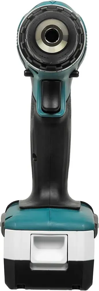 Дрель аккумуляторная ударная НР 347 DWE (MAKITA) /14,4В; 2х1,5 Aч Li-Ion; 30Нм 0-400/0-1400об/мин, 0-6000/0-21000 уд/мин; БЗП10мм, G аккум. серия, 1,5кг, кейс/ — фото 3