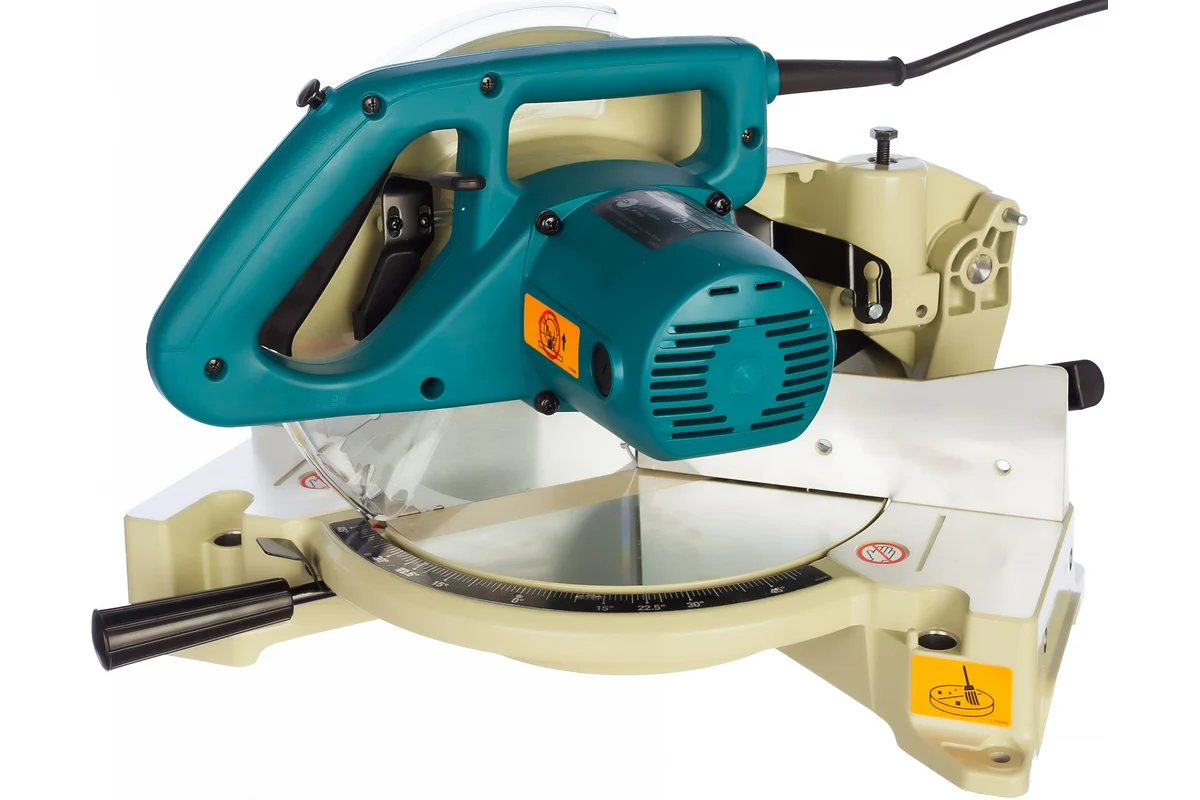 Пила торцовочная LS1040N (MAKITA) 1650Вт; 4600об/мин; диск 260/255 х 30мм; глубина распила 90,5мм, ширина распила 95мм; 11,6кг/ — фото 5