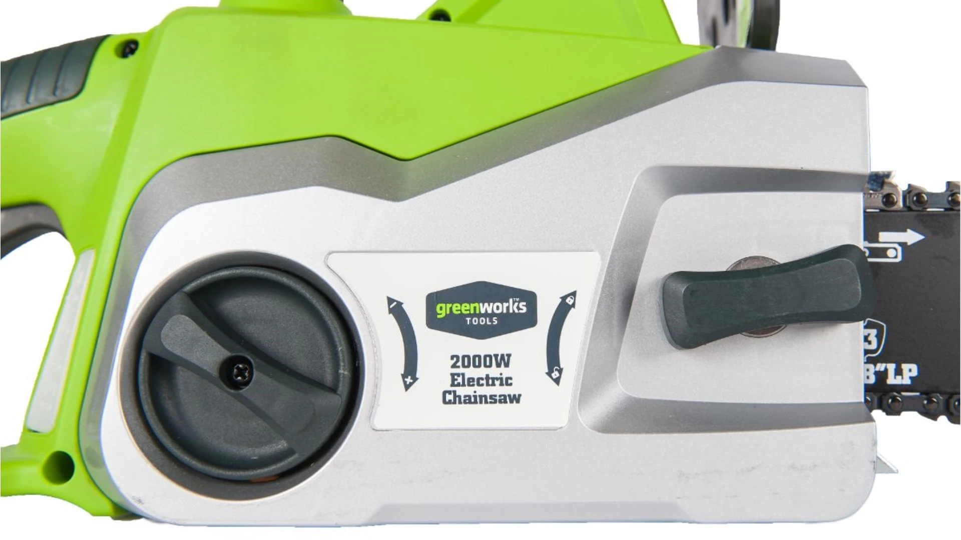 Пила цепная GCS2046 (GREENWORKS) /2000Вт; шина 45см/18