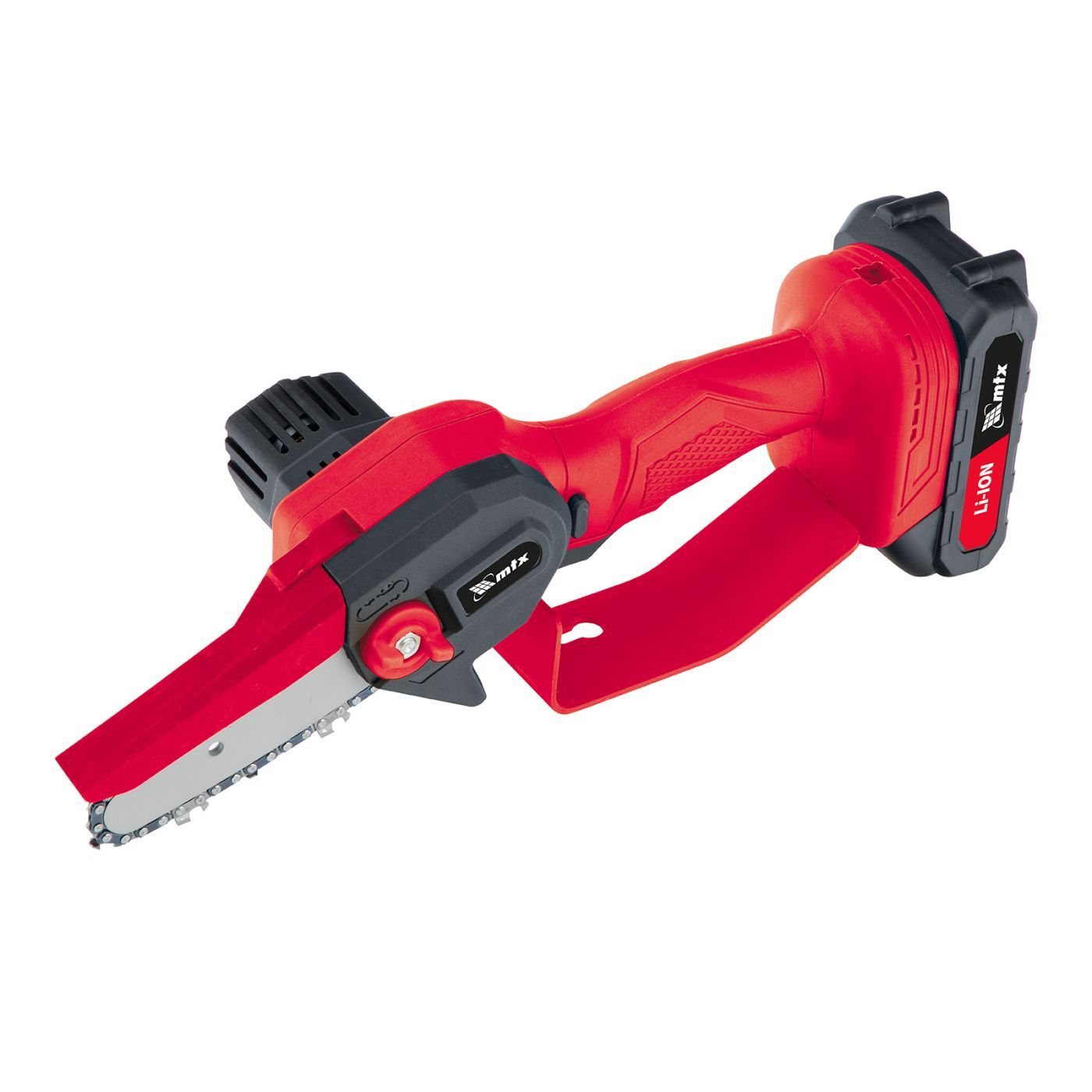 Пила-мини аккумуляторная MCS-100 (MTX) /с 2-я АКБ 2А*ч и ЗУ, 20В, шина 4