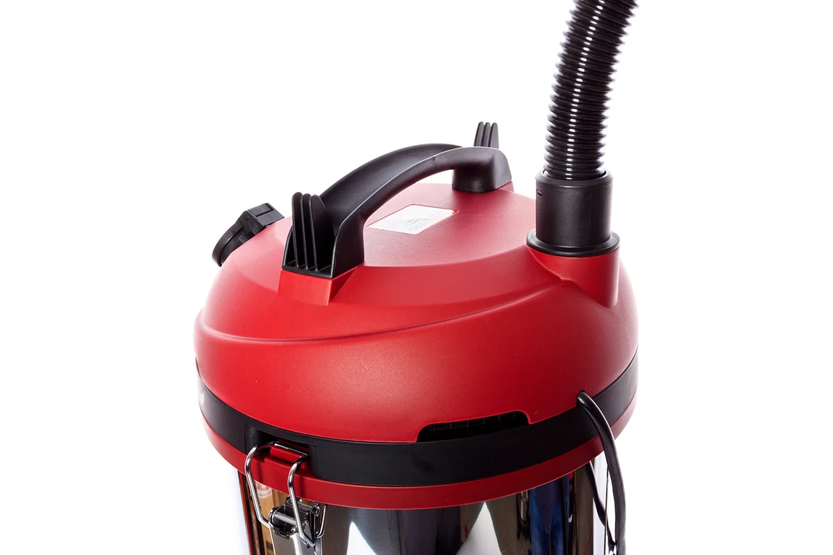 Пылесос RD-VC1200S-40S (REDVERG) /1200 Вт, объем контейнера 40л; сух/влаж. уборка; разряжение 170мбар; 6,0кг, шланг, насадки/