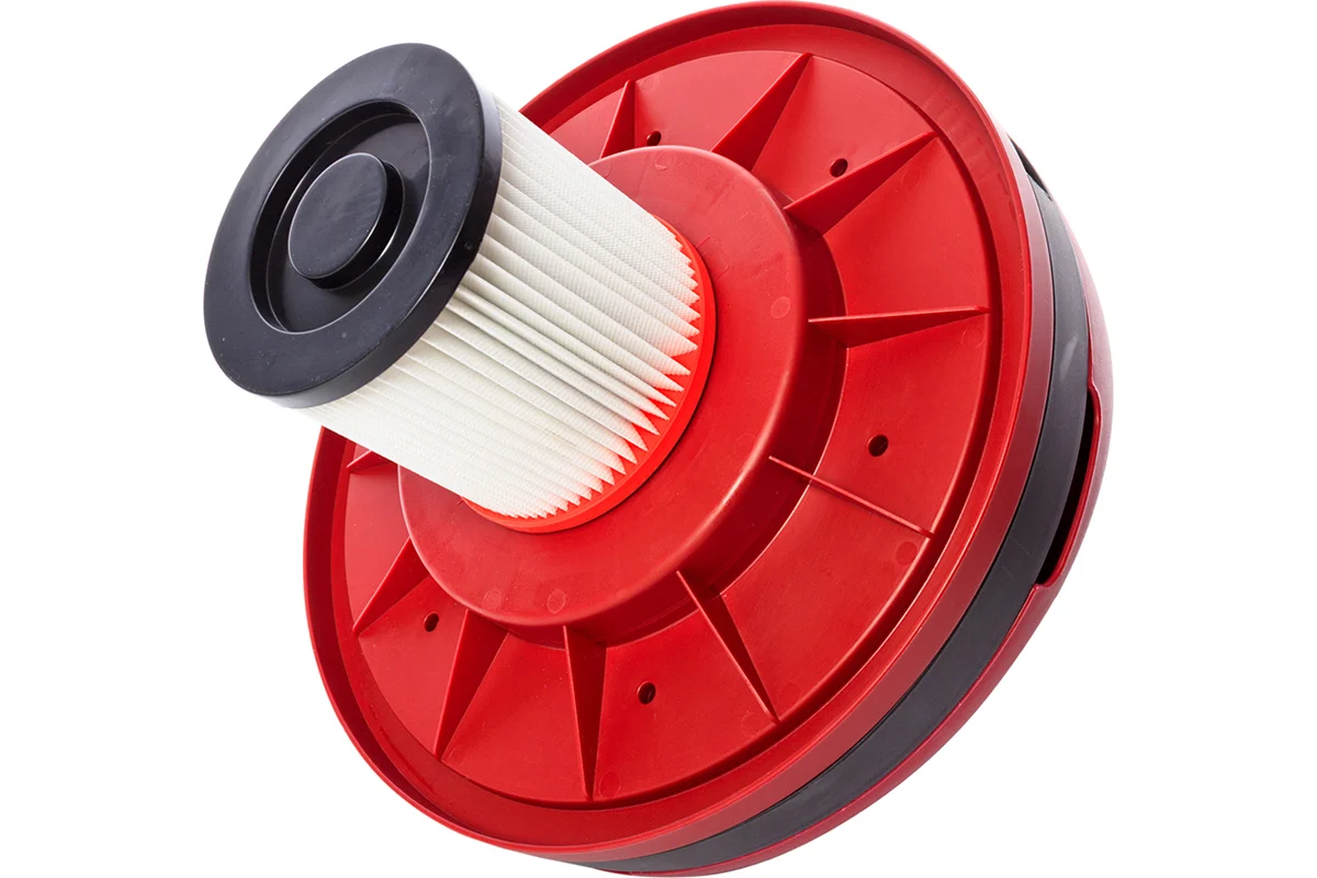 Пылесос RD-VC1200S-40S (REDVERG) /1200 Вт, объем контейнера 40л; сух/влаж. уборка; разряжение 170мбар; 6,0кг, шланг, насадки/