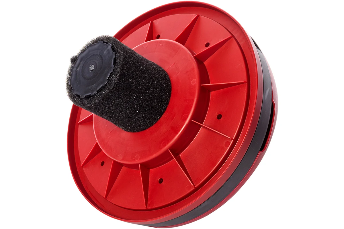 Пылесос RD-VC1200S-40S (REDVERG) /1200 Вт, объем контейнера 40л; сух/влаж. уборка; разряжение 170мбар; 6,0кг, шланг, насадки/