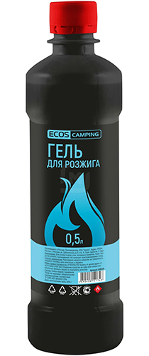 Гель для розжига 0,5л ECOS /арт.6035/ — фото 1