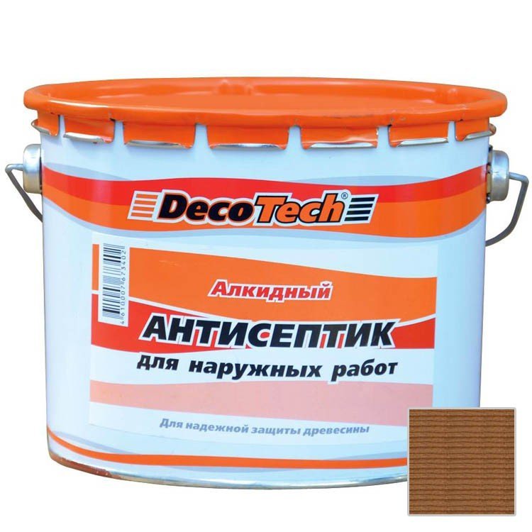 Антисептик DecoTech 10л (8кг) орех — фото 1