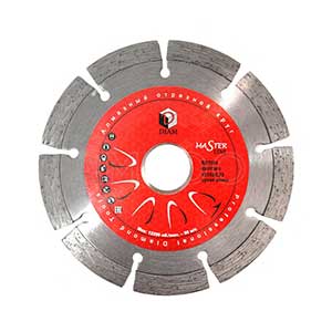 Диск алмазный 125х22,2мм Бетон STD (DIAM) /сегмент, бетон, кирпич, тротуарн. плитка, общестроит. материалы арт.000581/ — фото 1